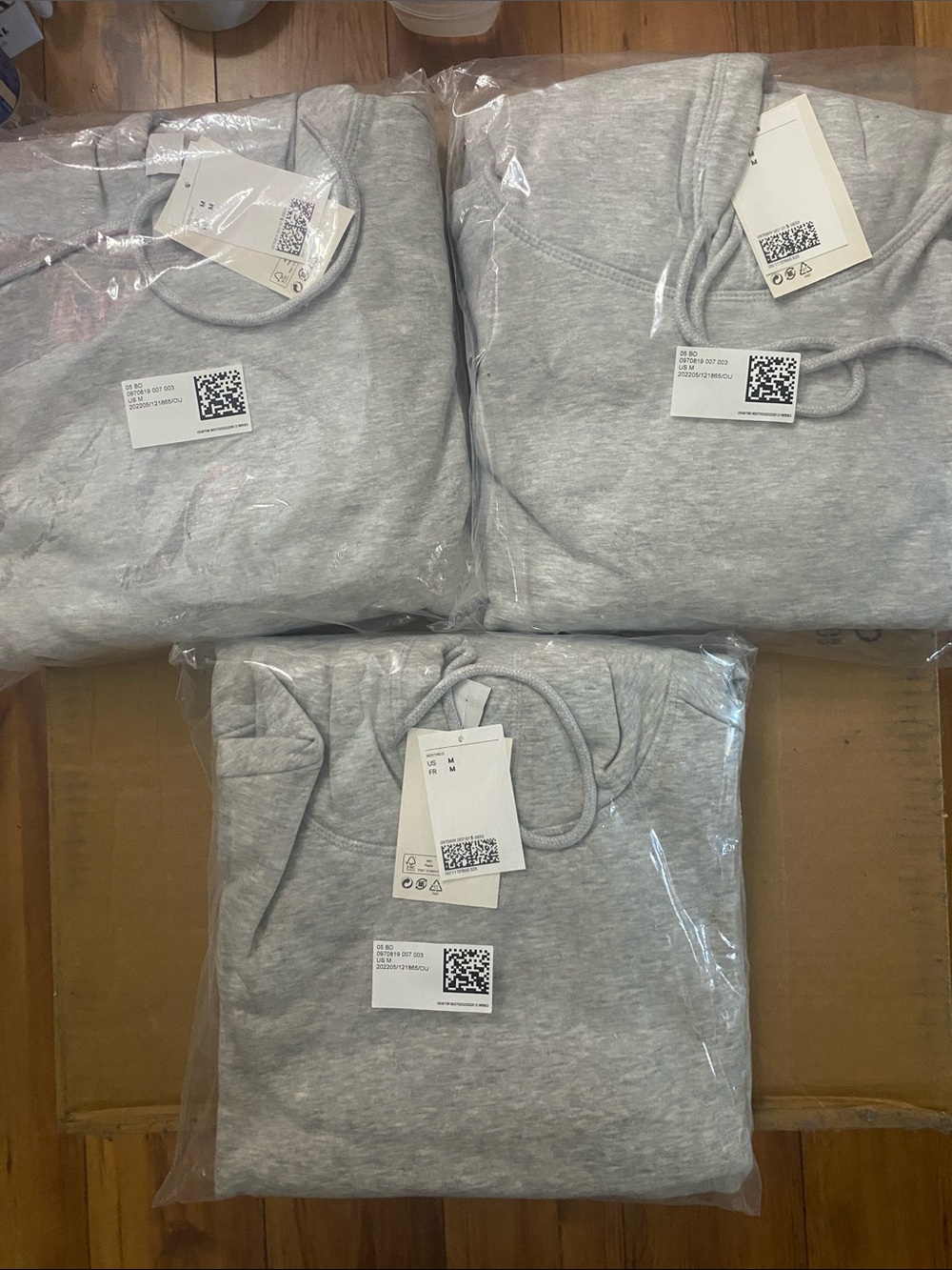 H&M Light Gray Women's Hoodie Sweater